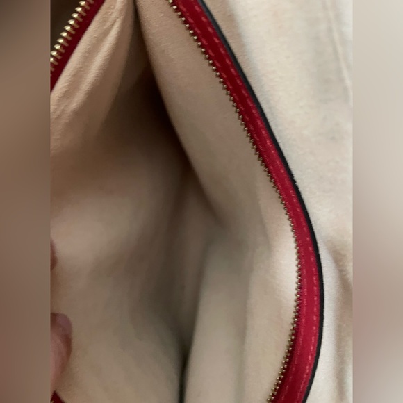 ** AUTHENTIC**Gucci GG Blooms Tote Multi Coated Canvas Fabric Bag - Picture 11 of 13